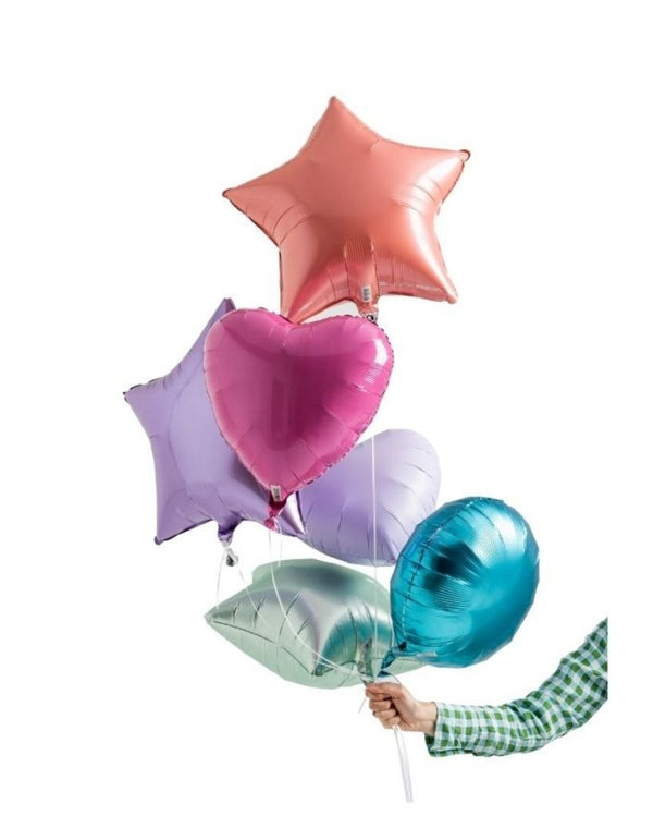 Foil Mermaid Set Filled with Helium