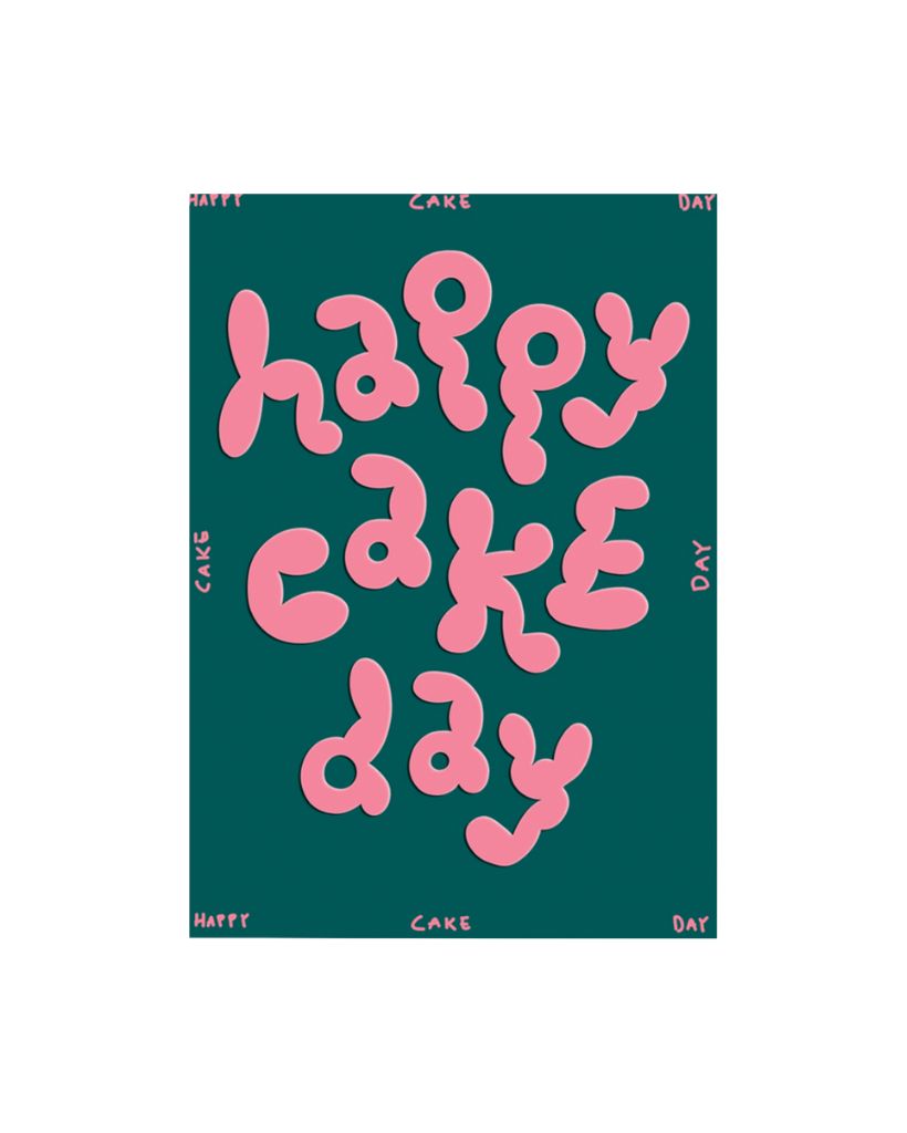 Happy Cake Day Card