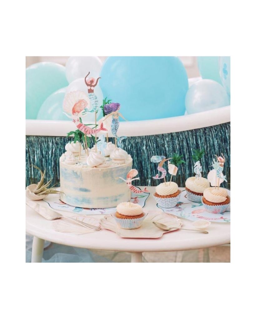 Mermaid Cake Toppers