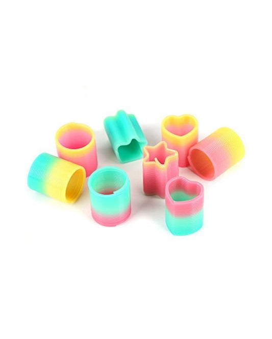 Rainbow Shapes Mini Slinky