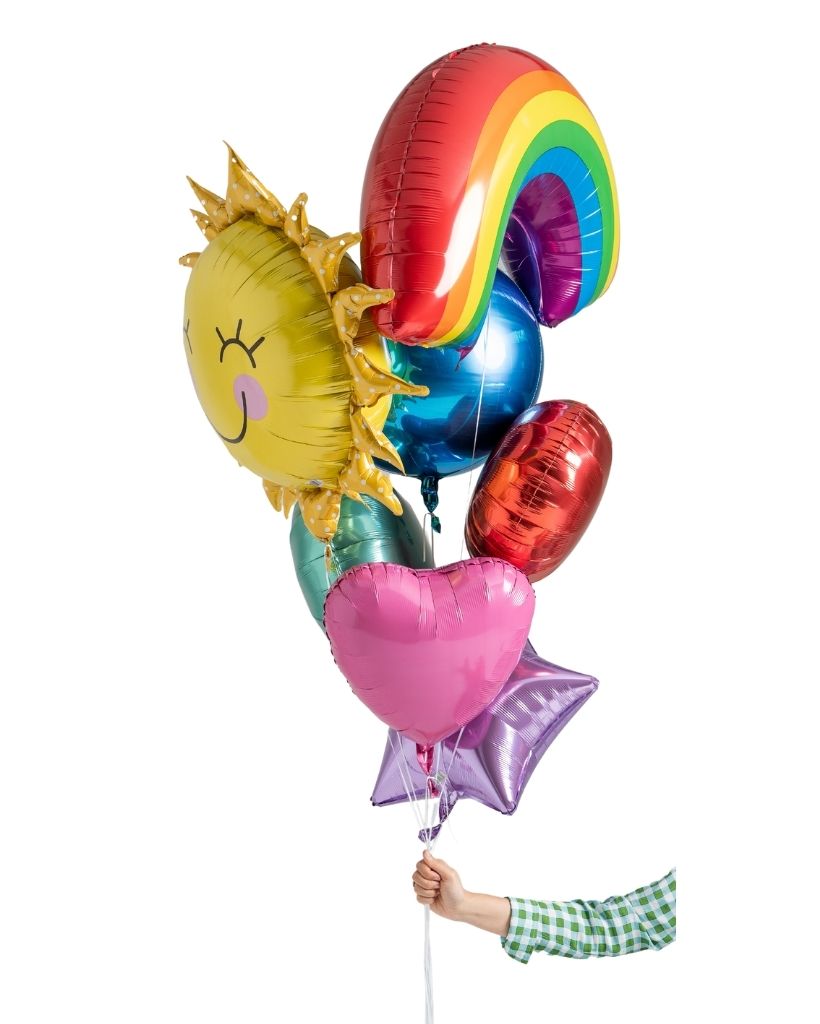 Sunny Days Balloon Bouquet Flat