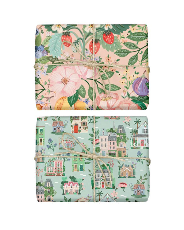Summer World Double Wrapping Paper