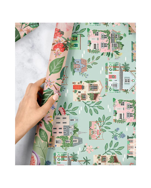 Summer World Double Wrapping Paper