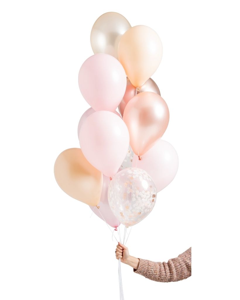 Blossom Balloon Set Filled with Helium