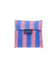 Blue Pink Stripe Baggu Reusable Bag
