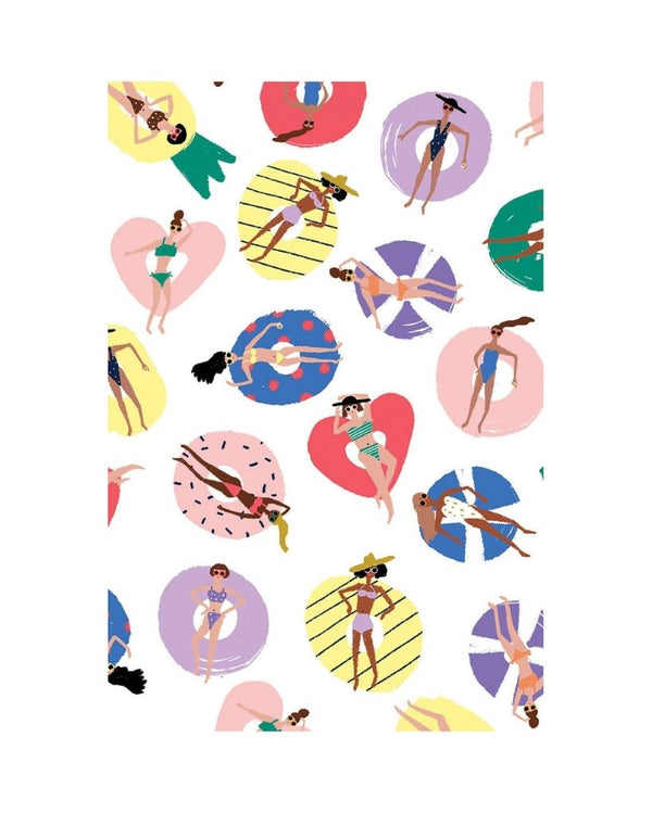 Pool Party Wrapping Paper