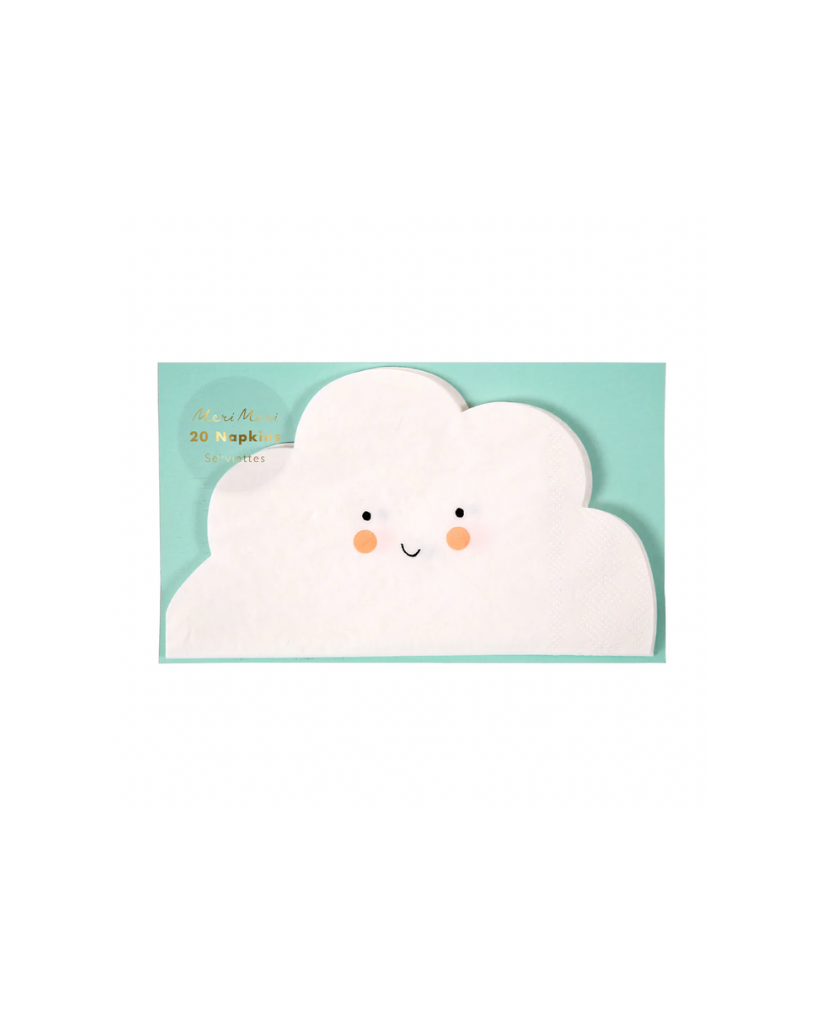 Happy Cloud Napkin