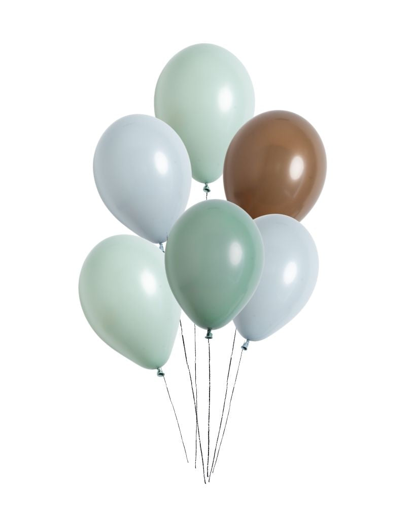 Custom Small Balloon Bunch Filled with Helium