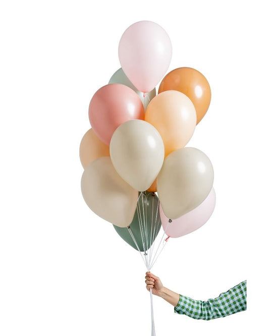 Sage Balloon Set Flat