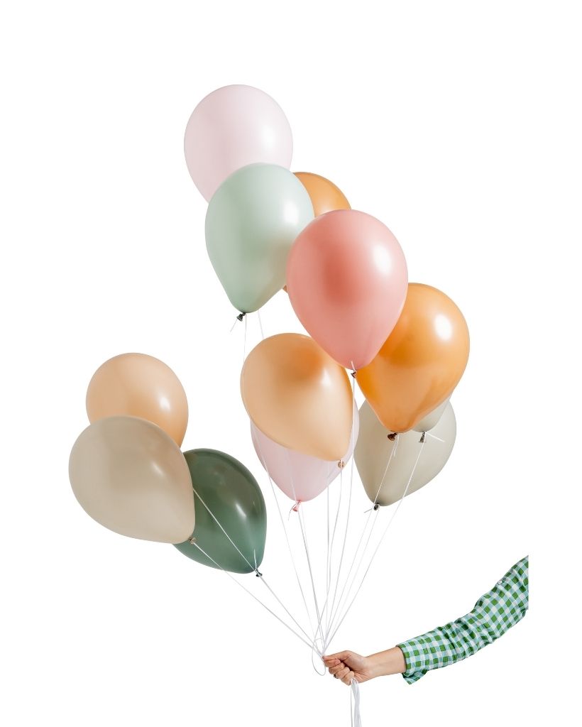 Sage Balloon Set Flat