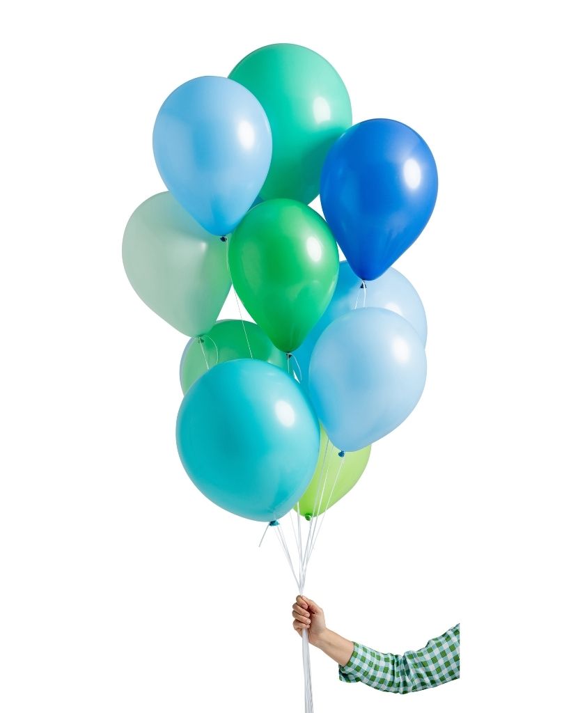Handsome Mixed Balloon Set Inflated with Helium
