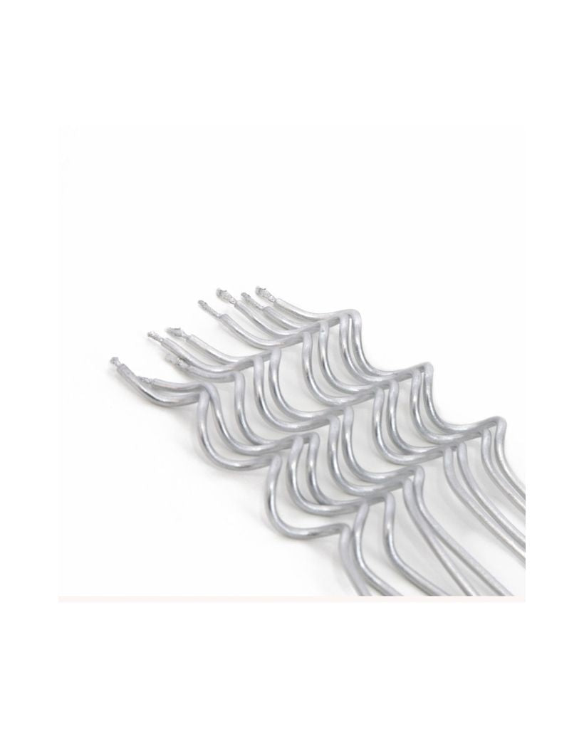 Silver Swirly Candles