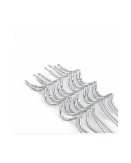 Silver Swirly Candles