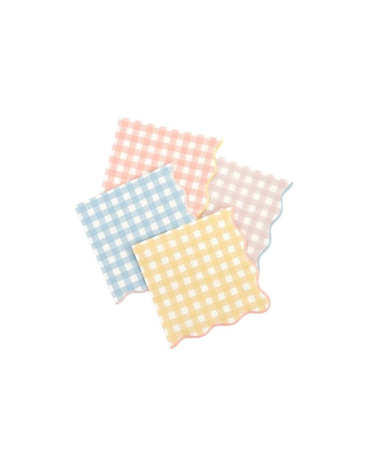 Small Gingham Napkins