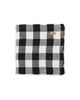 Black and White Gingham Linen Table Cloth