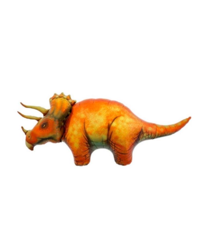 Triceratops Balloon Filled with Helium
