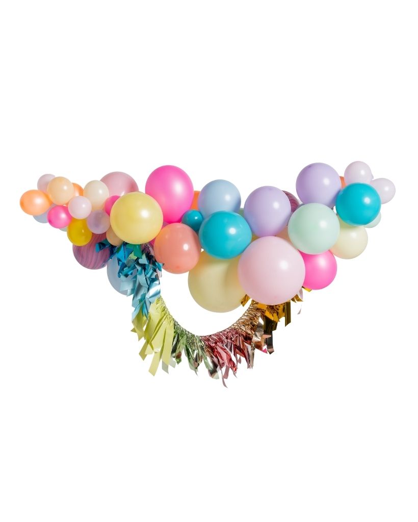 Medium Pastel Neon Balloon Garland