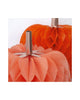 Halloween Honeycomb Pumpkins