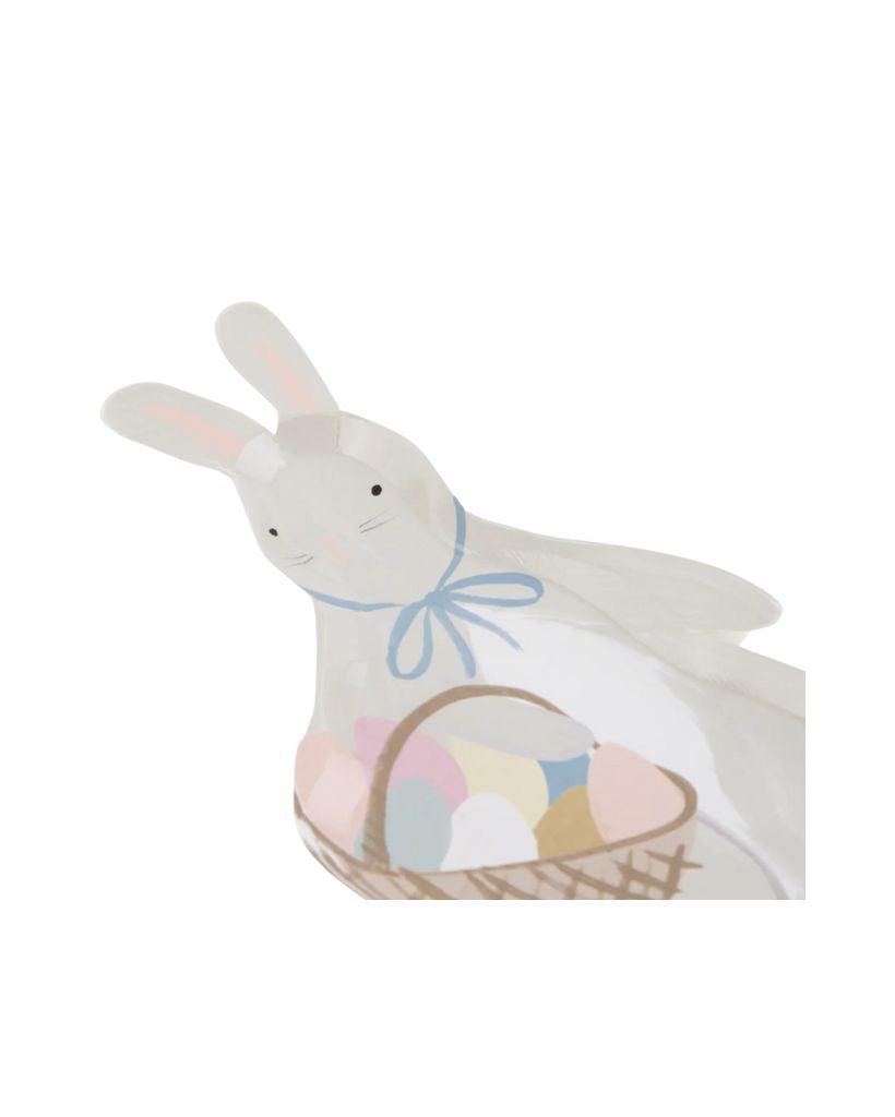 Bunny With Basket Plates