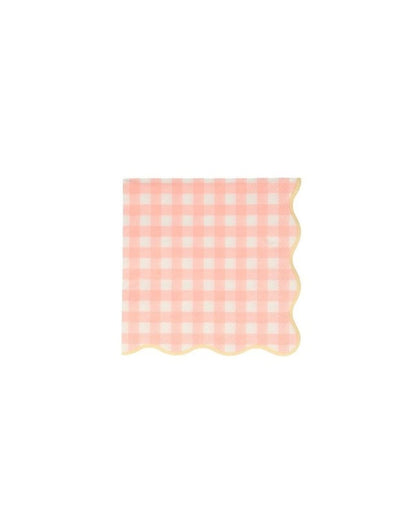 Small Gingham Napkins