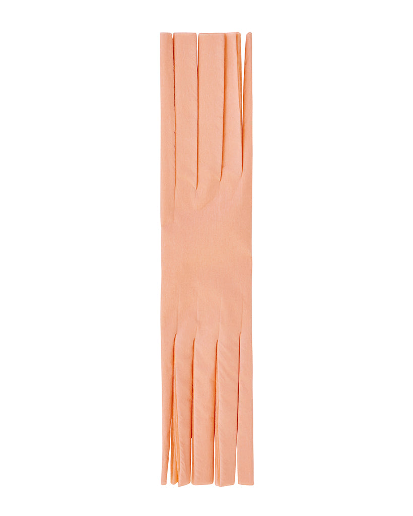 Light Peach Fringed Crepe Paper