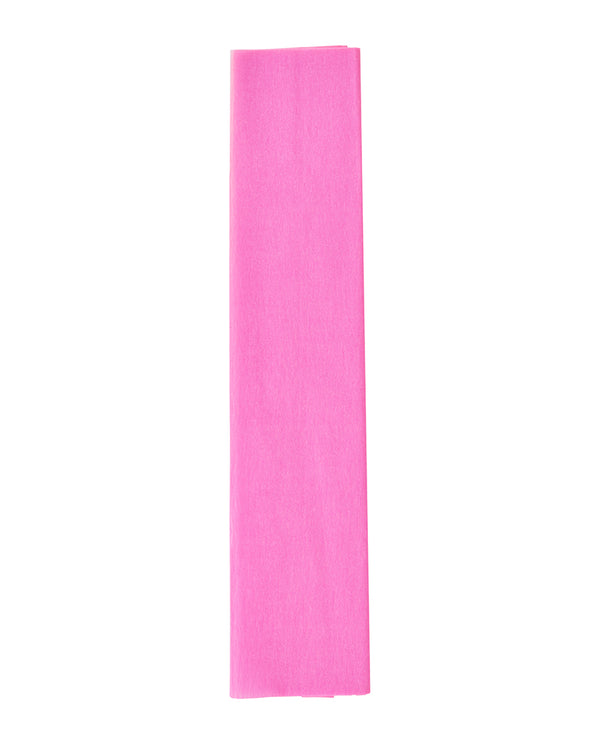 Bright Pink Crepe Paper