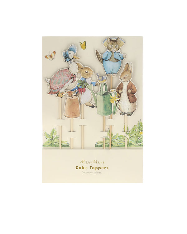 Peter Rabbit and Friends Cake Toppers