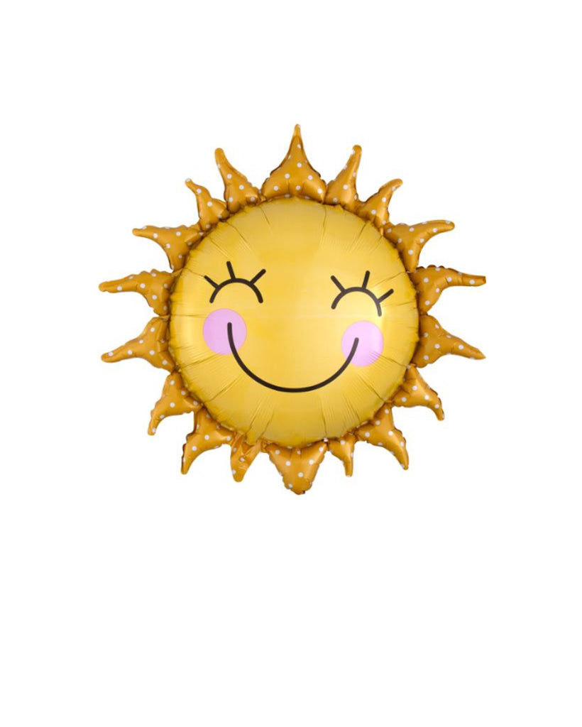 Happy Sun Foil Balloon