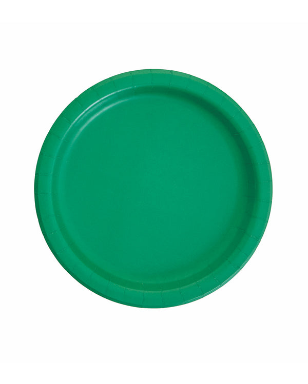 Large Emerald Paper Plates