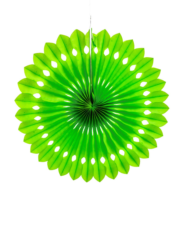 Large Lime Green Fan
