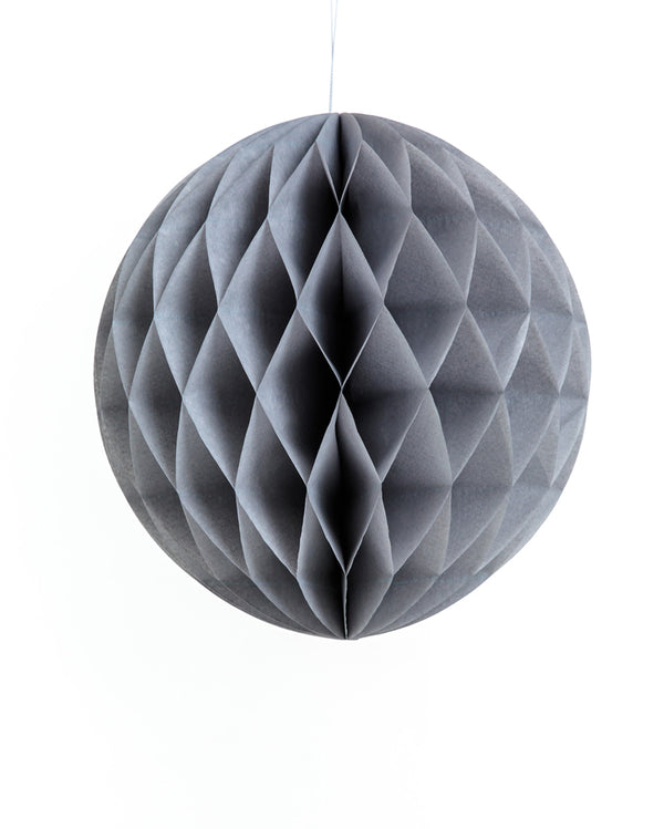 30cm Grey Honeycomb Ball