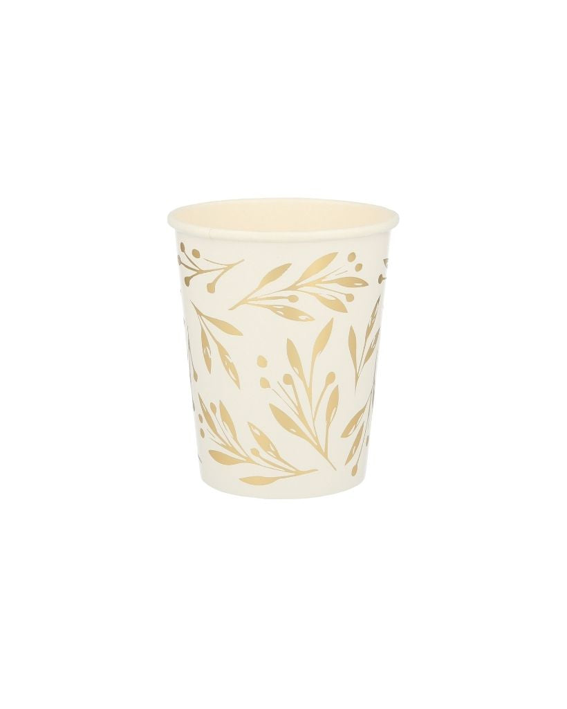 Gold Leaf Cups