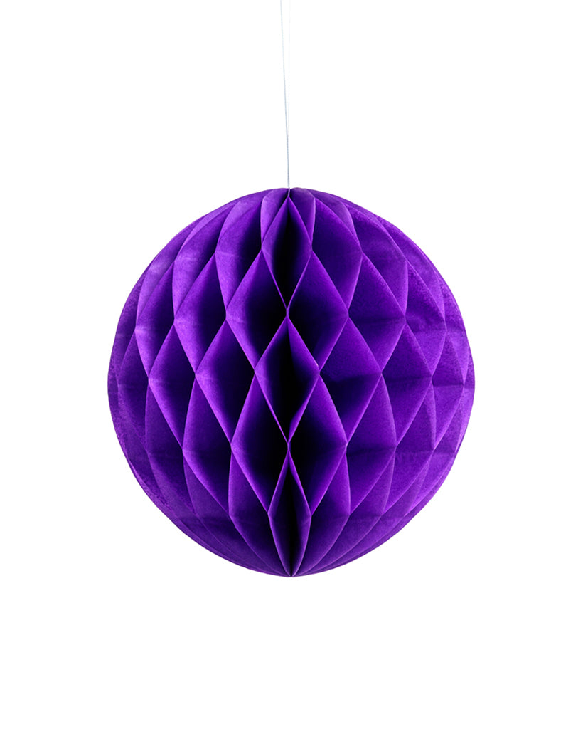 Medium Purple Honeycomb Ball