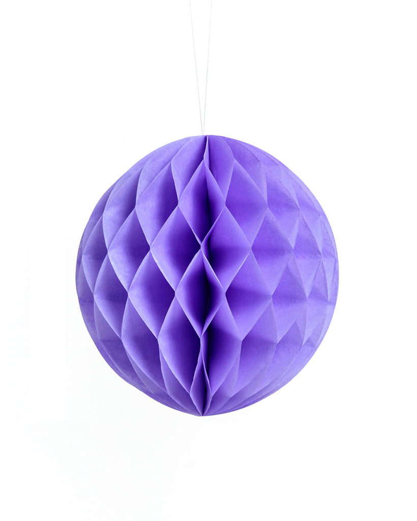 Medium Lavender Honeycomb Ball
