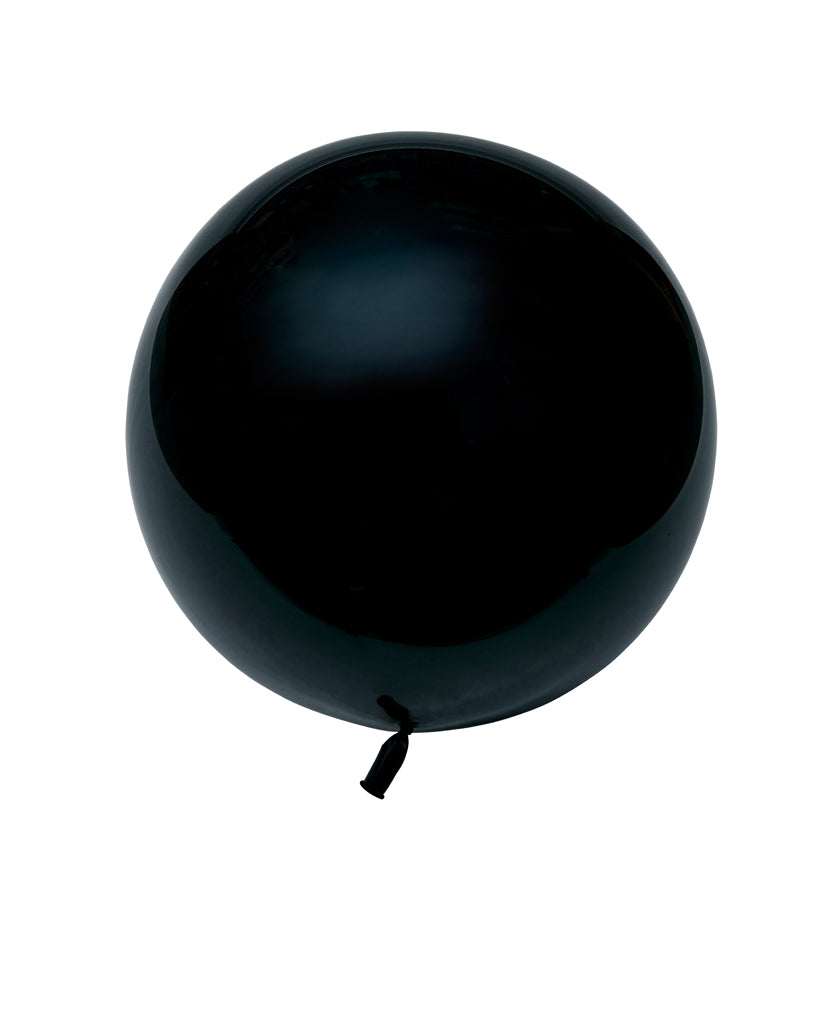 Black Large Balloon