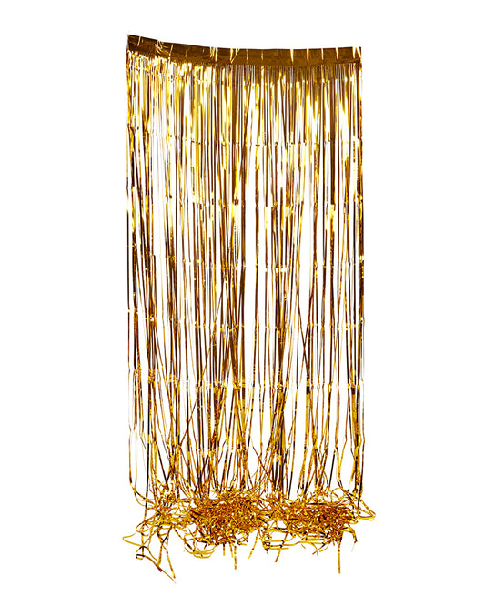 Gold Foil Curtain