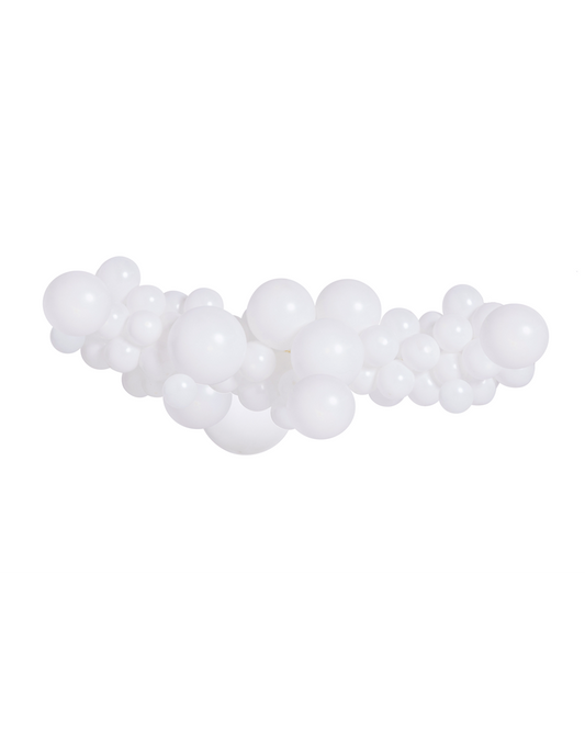 Medium White Balloon Garland