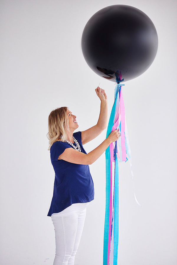 Gender Reveal Balloon Filled with Helium