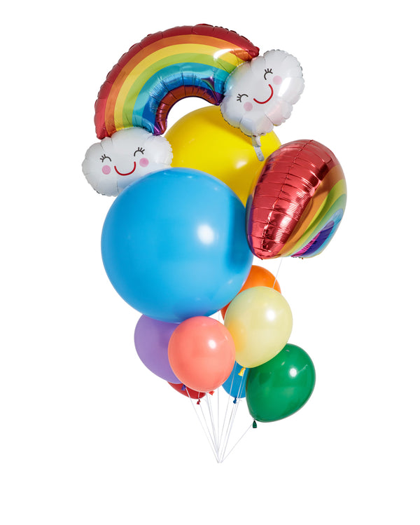 Rainbow Balloon Bouquet