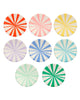 Mixed Stripe Dinner Plate