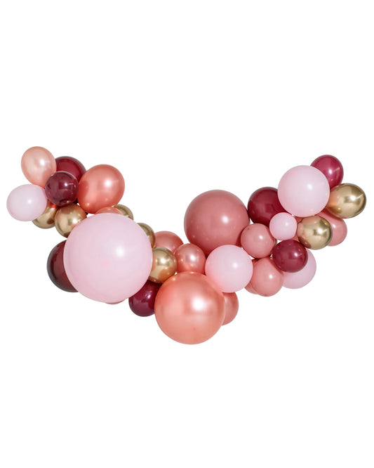 Large Rosewood Balloon Garland