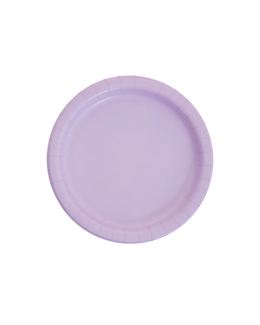 Small Lavender Paper Plates (NPC)