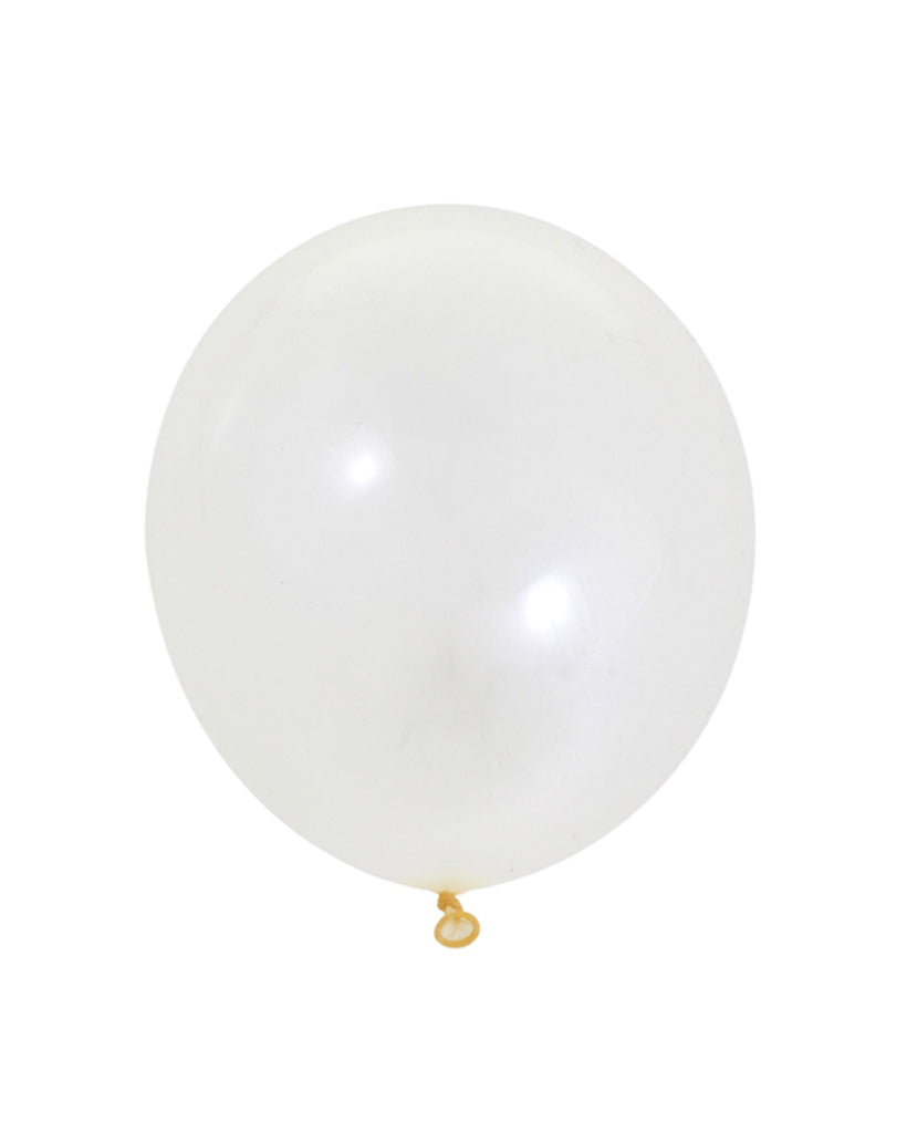 5 Flat Clear Standard Balloons