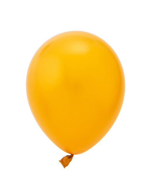 5 Flat Gold Standard Balloons