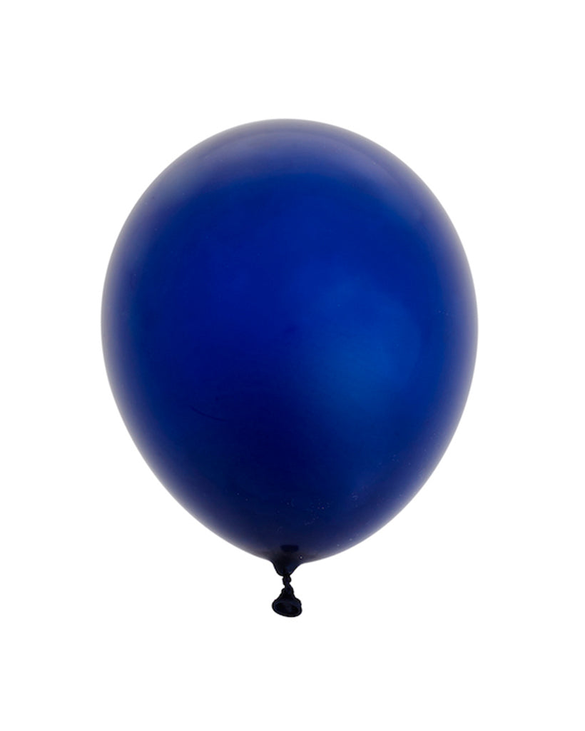 5 Flat Royal Blue Standard Balloons