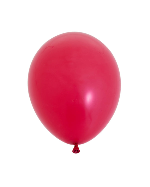 5 Flat Wildberry Standard Balloons