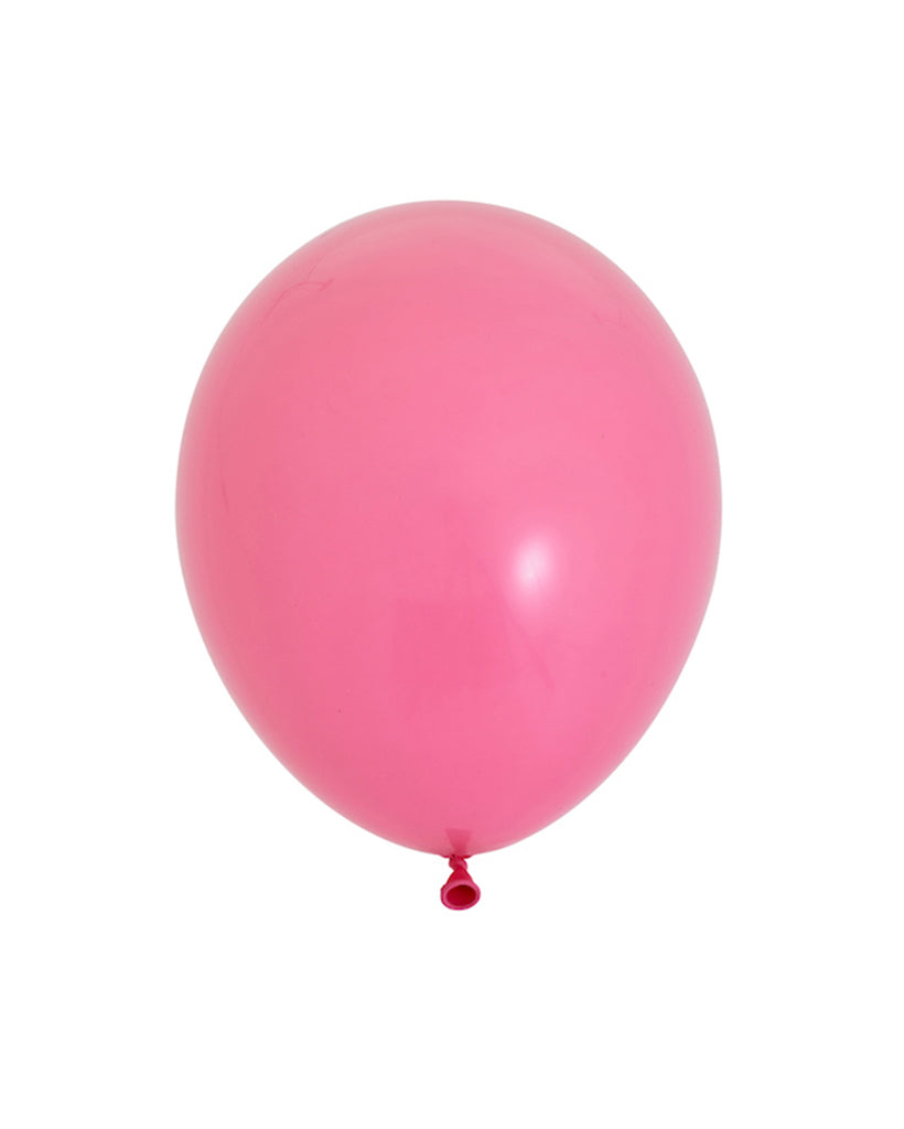 5 Flat Rose Standard Balloons