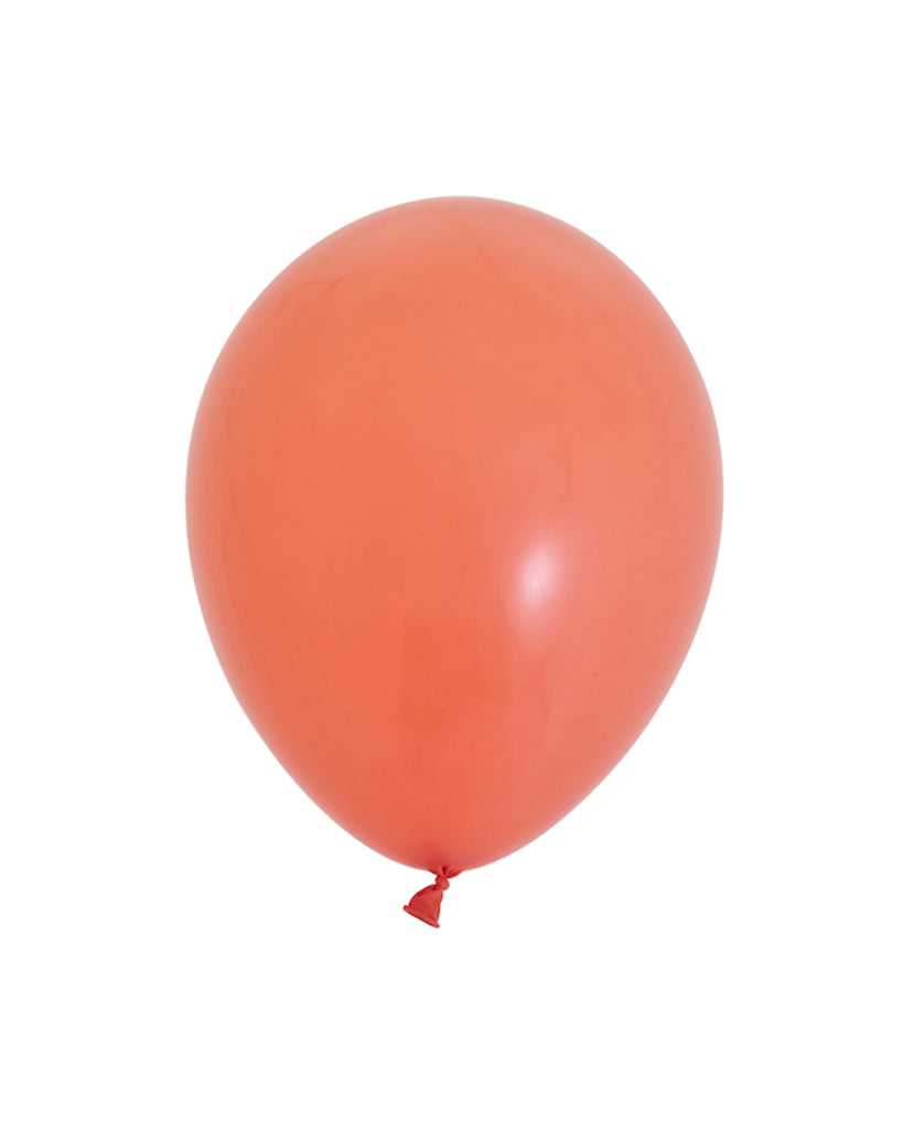 5 Flat Coral Standard Balloons