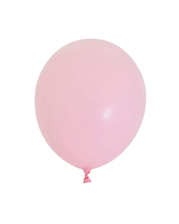 5 Flat Pink Standard Balloons