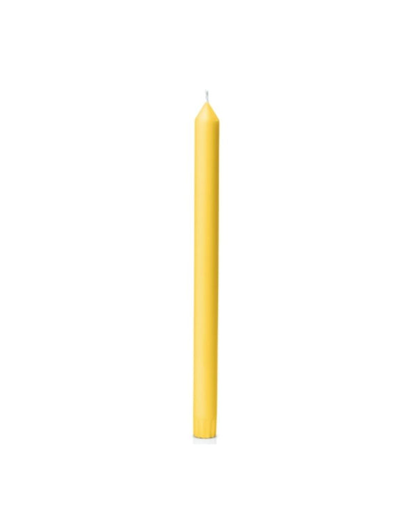 Yellow Dinner Table Candle